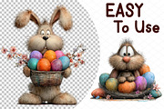 Baby Bunny Easter Illustration Set, an Illustration by cherrydesign (Thumbnail 4 of 4)