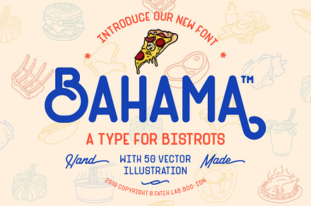 Bahama + 50 Vector (Handmade)