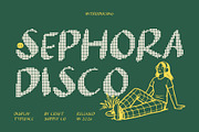 CS Sephora Disco, a Handwritten Font by Craft Supply Co. (Thumbnail 1 of 8)