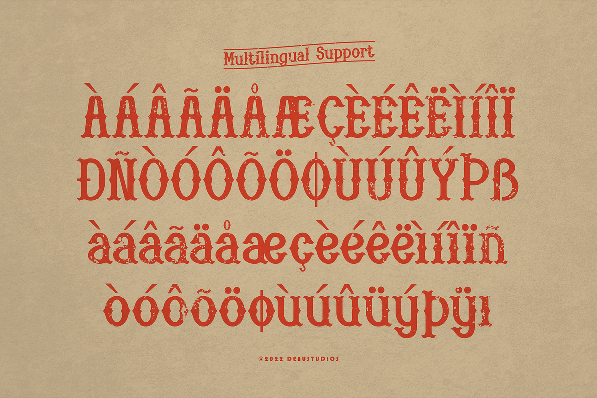 Liantero | Western Style, a Slab Serif Font by Denustudios (Photo 11 of 12)