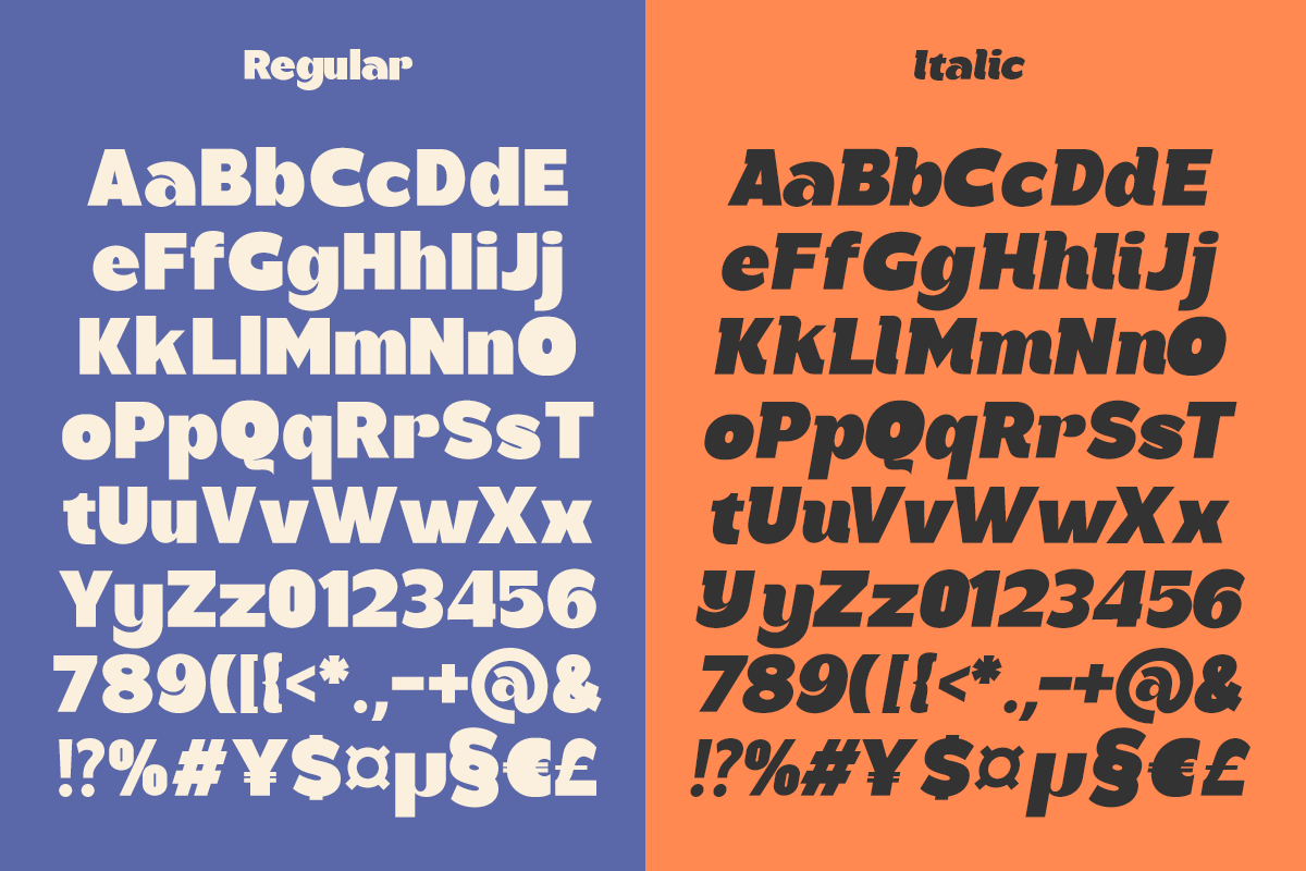 Fralia - Cartoon Retro Bold, a Sans Serif Font by Pandeka Studio (Photo 12 of 12)