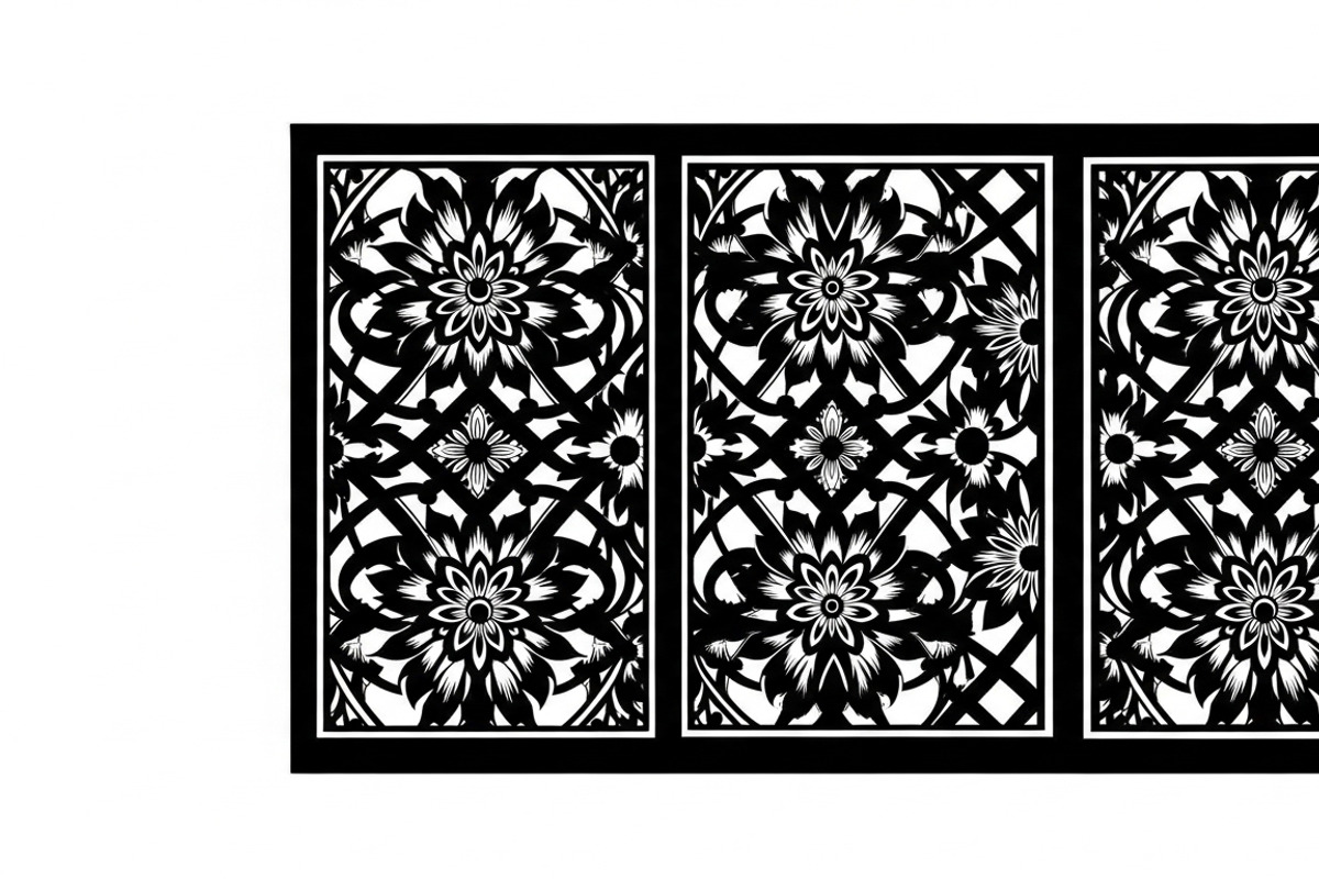 Elegant seamless pattern laser cut, a Decorative Illustration by Amazin_art (Photo 11 of 51)