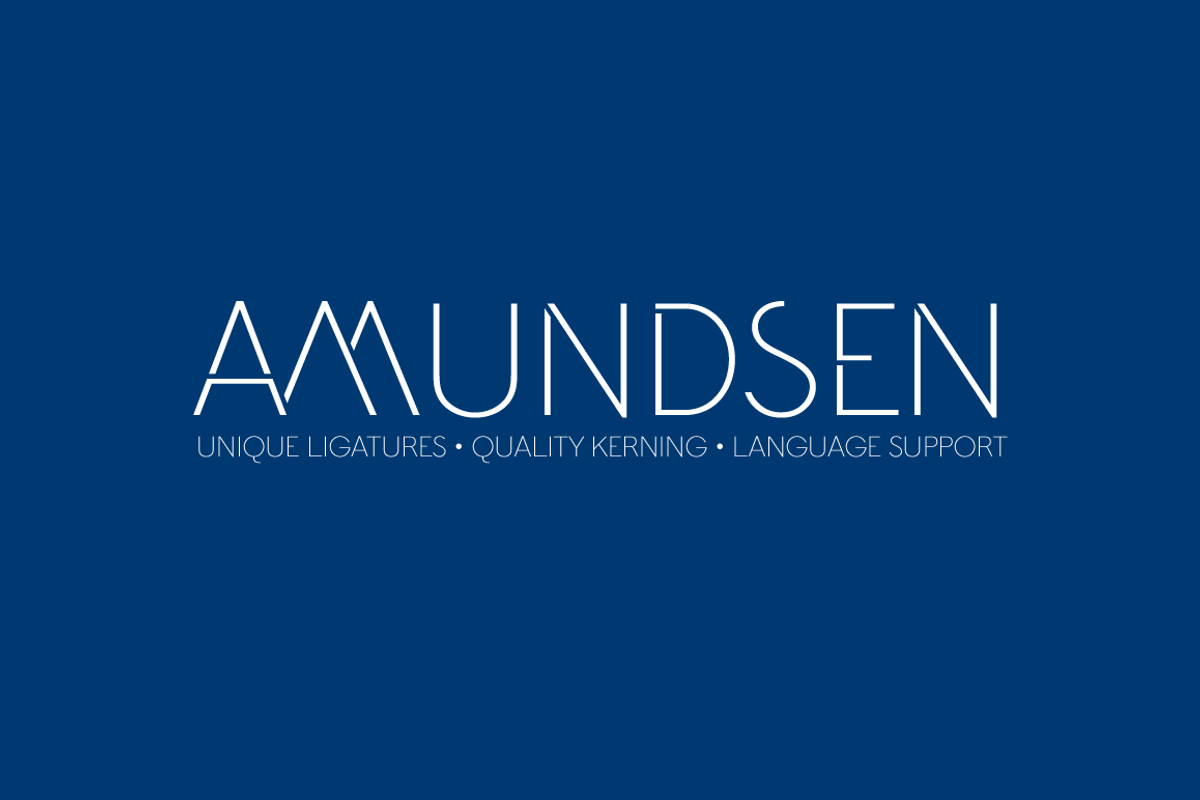 Amundsen Font preview 2