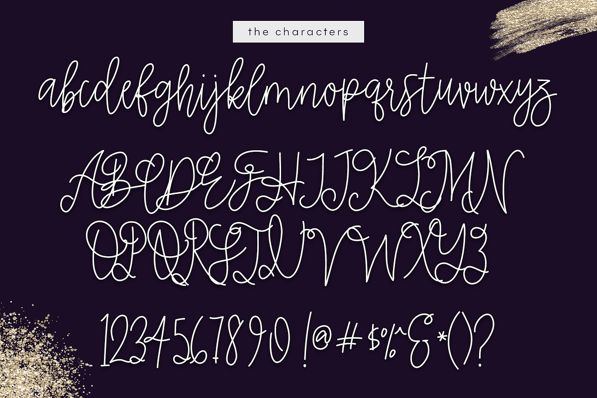 Fairytales - Handwritten Script Font preview 8