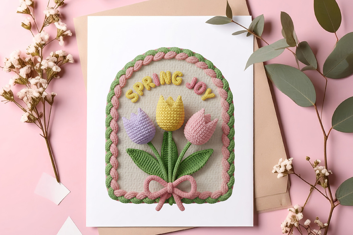 Easter Faux Yarn Clipart, an Illustration by SinaCreation (Photo 7 of 11)