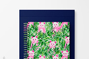 Seamless Animal Patterns, a Pattern Graphic by The Preppy Artist (Thumbnail 3 of 11)