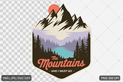 Vintage Mountain Adventure Bundle, an Illustration by Actual Pixel (Thumbnail 11 of 11)