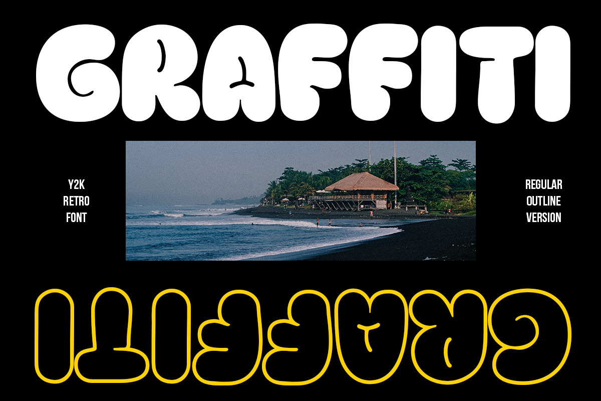 Morage - Y2K Retro Font, a Serif Font by RagamKata (Photo 2 of 9)