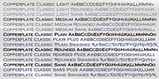 Copperplate Classic, a Sans Serif Font by Wiescher-Design (Thumbnail 2 of 7)