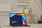 24 iPad Pro Mockup #1, an iPad Mockup by Walentin (Thumbnail 2 of 25)
