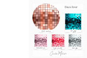Disco Fever Digital Paper Pack, a Texture Graphic by Creative Matrix82 (Thumbnail 2 of 6)