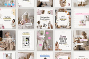 2026 Yellow Pink Instagram Templates, a Social Media Template by Wildnun Studio (Thumbnail 6 of 9)