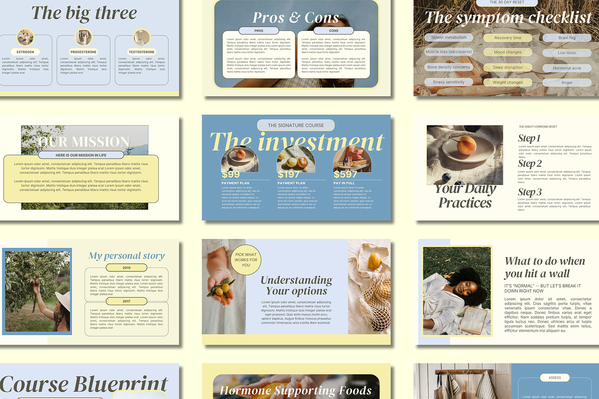 Slide Deck - Health & Wellness Brands preview 3