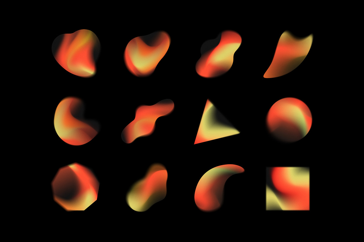 Gradient Shapes Collection, a Texture Graphic by pixelbuddha.net (Photo 18 of 22)