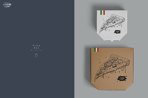 Pizza Box Mockup