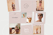 Instagram puzzle template - Lines, a Social Media Template by Olg Store (Thumbnail 6 of 8)