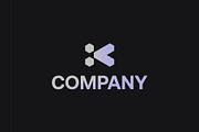 Letter K Geometric Bold Logo, a Branding & Logo Template by ika trisiana (Thumbnail 2 of 2)
