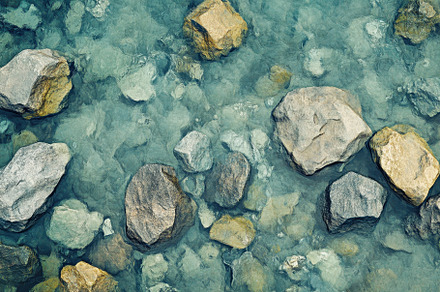 Aerial view of rocky formations surr, a Photo by Iftikhar Alam