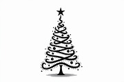 Festive Christmas Tree Silhouette Bu, an Illustration by Artivon (Thumbnail 19 of 21)
