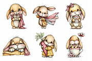 Ellow Gingham Bunny PNG, an Illustration by Daily.Designs (Thumbnail 4 of 6)