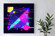 Glitch Design Radar, a Decorative Illustration by Sharon Schwalbe (Thumbnail 2 of 6)