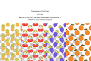 Fruity Seamless Pattern Set, a Food Illustration by Bielousova Art (Thumbnail 4 of 9)