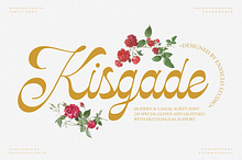 NCL Kisgade — Luxury Font