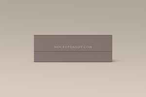 Premium Packaging Box Mockup