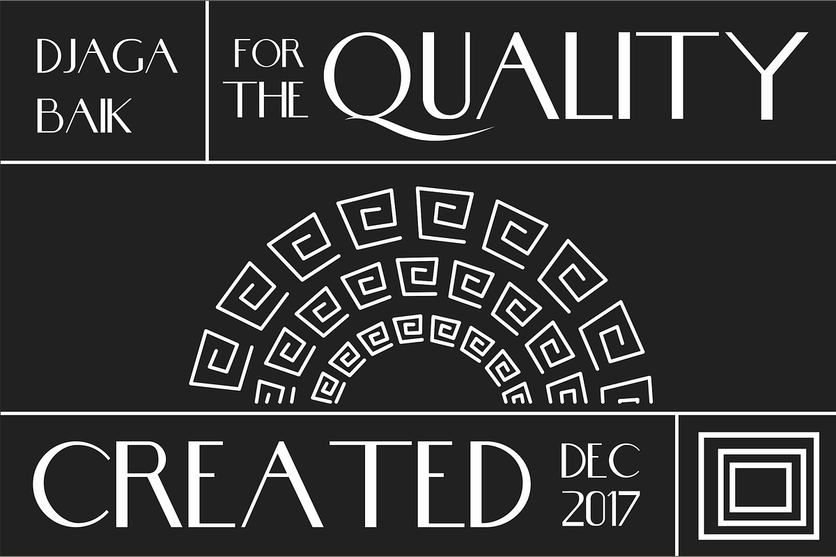 DJaga Baik (A classy Grotesque Sans) preview 3