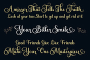 The Glisten Script, a Script Font by Zane Studio (Thumbnail 9 of 9)