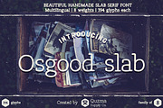 Osgood Slab, a Slab Serif Font by Quzma Supply Co. (Thumbnail 1 of 5)