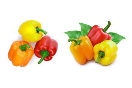 yellow orange and red sweet bell, a Food & Drink Photo by NataPhoto