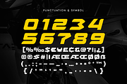 CRUSH - Racing Car Modern Font, a Sans Serif Font by Hamz Studio (Thumbnail 7 of 8)