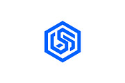 S Letter Monogram Logo, a Branding & Logo Template by Vectorium Studio (Thumbnail 1 of 9)