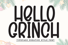 Hello Grinch | Script Font