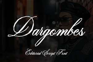 Dargombes – Editorial Script Font