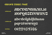 Groove Tribe Font, a Serif Font by Asenbayu (Thumbnail 6 of 14)