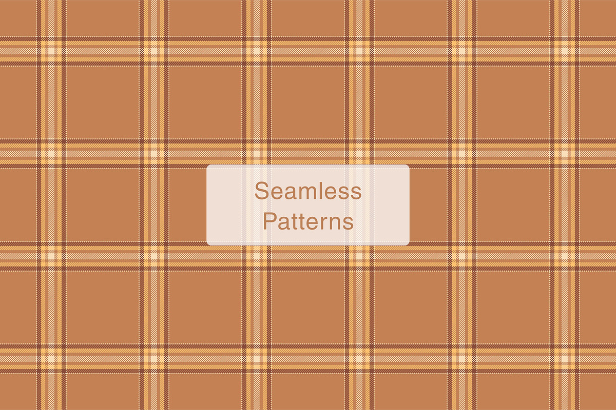 #266 Warm Beige Plaids, a Pattern Graphic by Plaid4You (Photo 4 of 5)