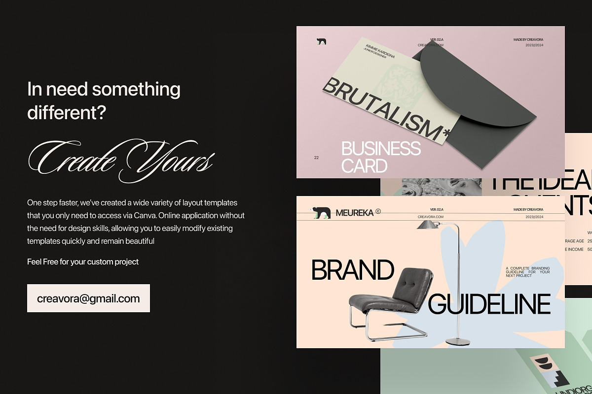 Meureka - Brand Guidelines, a Presentation Template by Creavora (Photo 10 of 10)