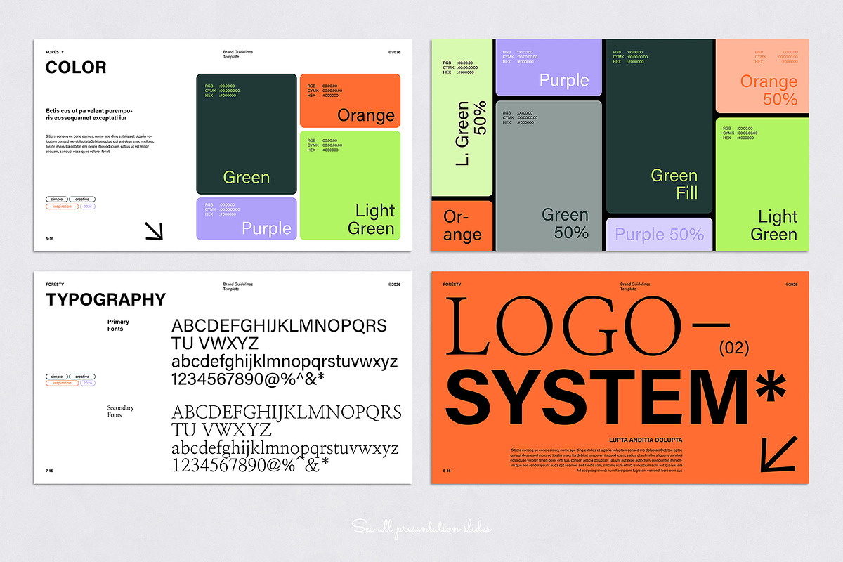 Brand Identity Guidelines Template, a Presentation Template by TemplatesForest (Photo 3 of 5)