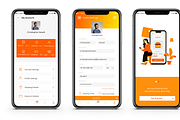 Food Delivery App - Figma & XD UI, a Templates & Theme by Basma Designs (Thumbnail 3 of 7)