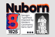 Neogen - Elegant Geometric Typeface, a Sans Serif Font by Sign Studio (Thumbnail 7 of 15)