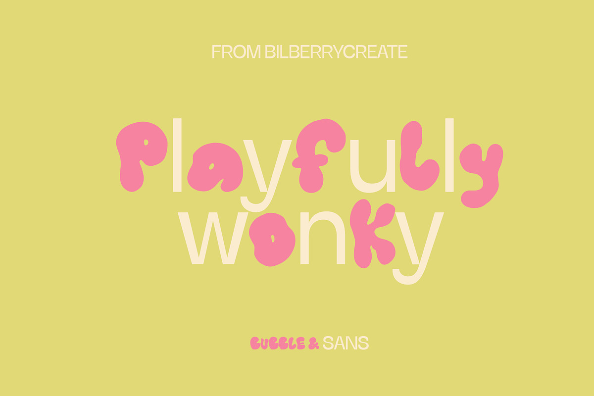 Melon & Mint – A Fresh Font Duo, a Sans Serif Font by BilberryCreates (Photo 11 of 15)