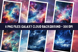 Galaxy Cloud Background