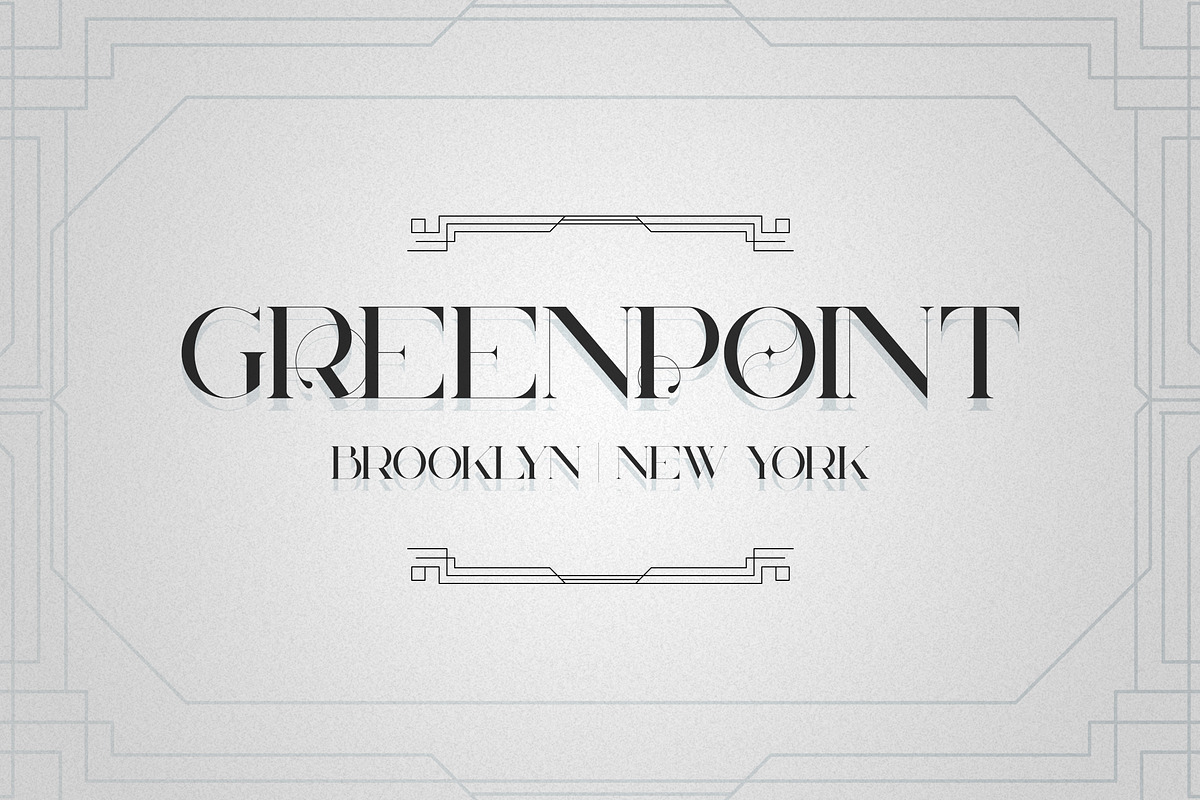 Billionaire Club - Art Deco Serif, a Serif Font by VP Fonts (Photo 7 of 12)