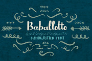 Baballotto font - Bold Brush Font, a Handwritten Font by PATCHPO (Thumbnail 1 of 7)