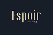 Espoir Font Family, a Sans Serif Font by Craft Supply Co. (Thumbnail 1 of 10)