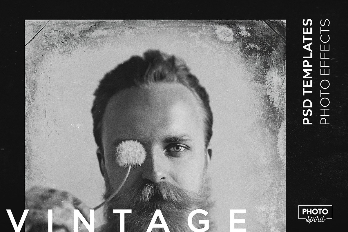 Vintage Effects & Overlays Package, a Layer Style Add-On by PhotoSpirit (Photo 6 of 63)