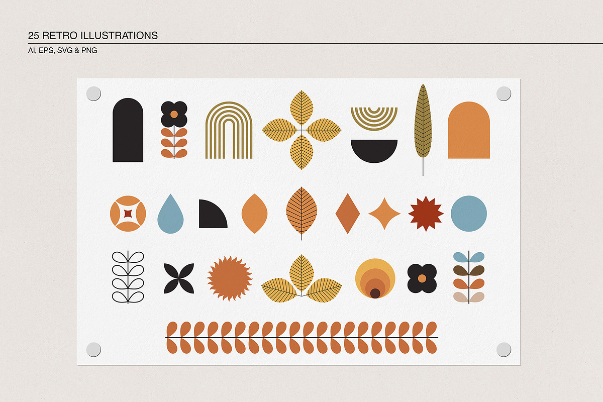 Mid-Century Modern Autumn, an Illustration by May Motif (Photo 12 of 18)