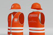 20+ Safety Helmet Mockups Bundle, a Mockup by Vitora Mockup (Thumbnail 9 of 14)
